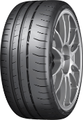 Nahaufnahme der Lauffläche Goodyear Eagle F1 SuperSport R 245/35 R19 93 Y XL, FP, ZR