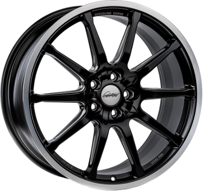 Speedline SC1 Motorismo Black Diamond Lip 8,50x20 5x130,00 ET57,00