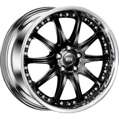 RH Alurad RAK Phönix Black Lip Steel 9,00x18 5x120,00 ET54,00