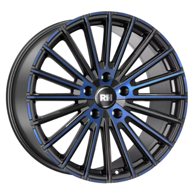 RH Alurad WM Flowforming Black Polished Blue 9,00x20 5x112,00 ET26,00