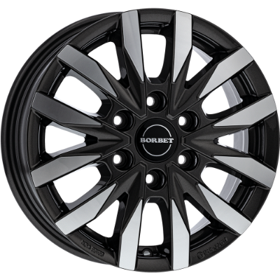 Borbet CW6 anthracite polished 6,50x16 6x130,00 ET54,00