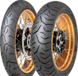 Nahaufnahme der Lauffläche Dunlop Trailmax Meridian 120/70ZR19 60 W Vorne TL
