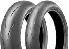 Nahaufnahme der Lauffläche Bridgestone Battlax Classic Racing CR11 150/65 R18 Hinten TL NHS