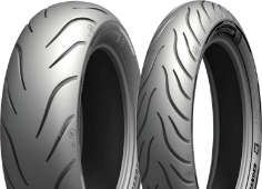 Nahaufnahme der Lauffläche Michelin Commander III Touring 120/70 B21 68 H Vorne TL/TT M/C RF