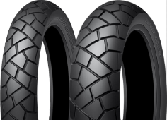 Nahaufnahme der Lauffläche Dunlop Trailmax Mixtour 170/60 R17 72 V Hinten TL