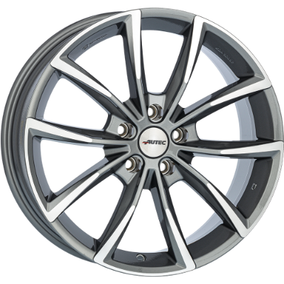 Autec Astana Titanium Polished 7,00x17 5x108,00 ET50,00