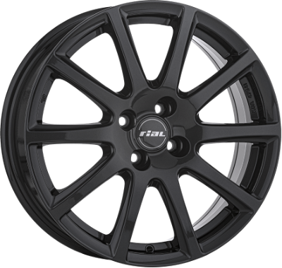RIAL Milano Black Gloss 5,50x14 4x100,00 ET35,00
