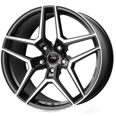 MOMO RF-06 Matt Black Polished 10,00x20 5x112,00 ET20,00