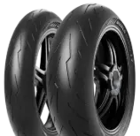 Nahaufnahme der Lauffläche Pirelli Diablo Rosso IV 150/60 R17 66 H Hinten TL M/C .