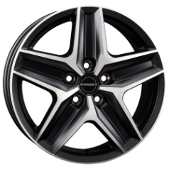 Borbet CWZ black polished matt