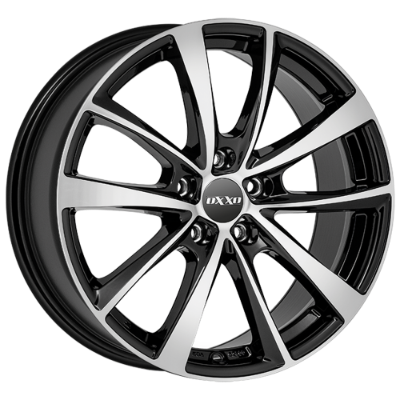 OXXO Vidorra Black Polished 6,50x16 5x108,00 ET50,00