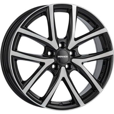 MONACO WHEELS CL2 Black Polished 6,50x16 5x112,00 ET45,00