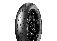 Nahaufnahme der Lauffläche Pirelli Diablo Rosso Sport 140/70-17 66 S Hinten TL M/C