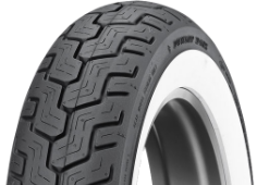Nahaufnahme der Lauffläche Dunlop D402 MT90 B16 72 H Vorne TL WW