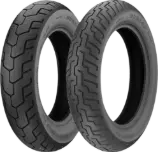 Nahaufnahme der Lauffläche Dunlop D404 160/80-15 74 S Hinten TT