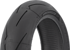 Nahaufnahme der Lauffläche Pirelli Diablo Supercorsa SP V4 200/60ZR17 (80 W) Hinten TL M/C