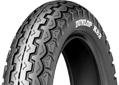 Nahaufnahme der Lauffläche Dunlop K82 4.60-16 59 S Hinten TT
