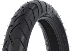 Nahaufnahme der Lauffläche Michelin Anakee Road 110/80 R19 59 V Vorne TL/TT M/C