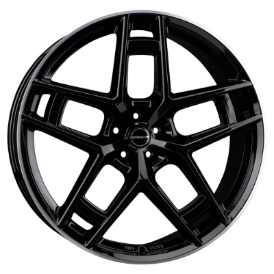 Borbet TF black rim polished glossy 10,50x24 5x120,00 ET34,00