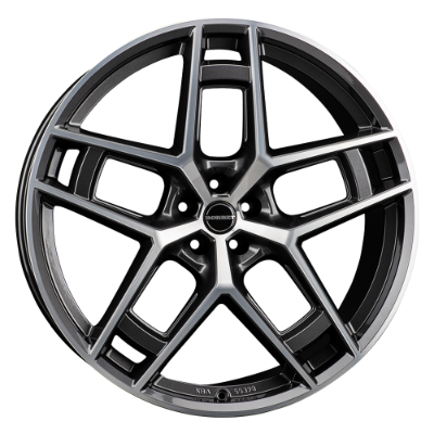 Borbet TF graphite polished glossy 10,50x24 5x120,00 ET34,00