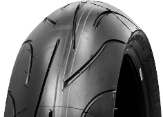 Nahaufnahme der Lauffläche Michelin PILOT POWER 2CT 170/60ZR17 (72 W) Hinten TL M/C