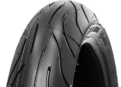 Nahaufnahme der Lauffläche Michelin PILOT POWER 2CT 120/60ZR17 (55 W) Vorne TL M/C