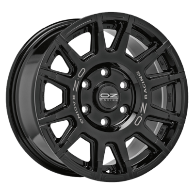 OZ RALLY LEGEND GLOSS BLACK 8,00x17 5x127,00 ET20,00