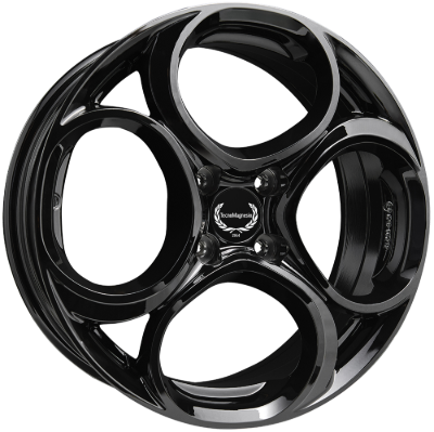TecnoMagnesio Junior 4 Glossy Black 6,50x17 4x108,00 ET32,00