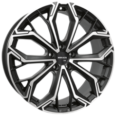 MONACO WHEELS Grand Prix C 17 Matt Black Polished