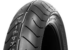 Nahaufnahme der Lauffläche Bridgestone G 709 130/70 R18 63 H Vorne TL M/C
