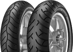 Nahaufnahme der Lauffläche Metzeler FeelFree 160/60 R15 67 H Hinten TL M/C