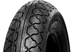Nahaufnahme der Lauffläche Metzeler Perfect ME 77 140/90-15 70 S Hinten TT M/C