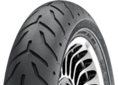 Nahaufnahme der Lauffläche Dunlop D408 130/60 B19 61 H Vorne TL H-D