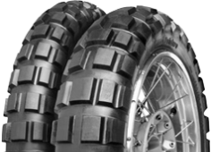 Nahaufnahme der Lauffläche Continental TKC 80 Twinduro 150/70 B17 69 Q TL M/C M+S