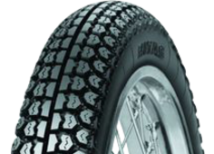 Nahaufnahme der Lauffläche Mitas H-03 3.50-18 62 P Vorne/Hinten TT M/C RF