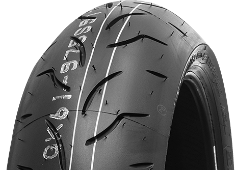 Nahaufnahme der Lauffläche Bridgestone BT 016 PRO 160/60ZR18 (70 W) Hinten TL M/C