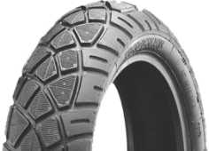 Nahaufnahme der Lauffläche Heidenau K58 mod 110/100-12 67 M Vorne/Hinten TL