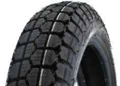 Nahaufnahme der Lauffläche Duro HF308 2.50-16 36 L TT M/C
