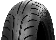 Nahaufnahme der Lauffläche Michelin Power Pure SC 130/60-13 53 P Vorne/Hinten TL M/C