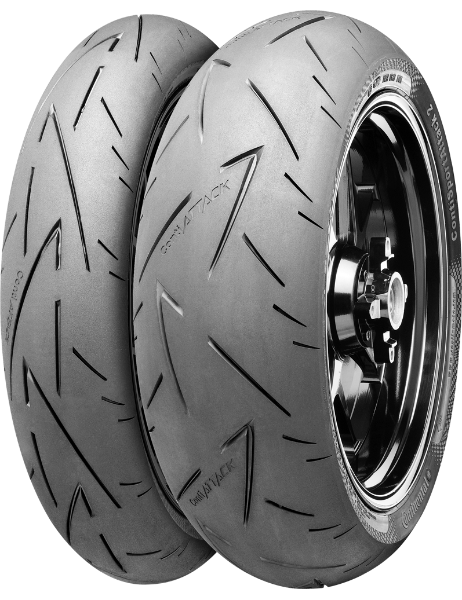 Continental ContiSportAttack 2 120/70ZR17 (58 W) Vorne TL M/C