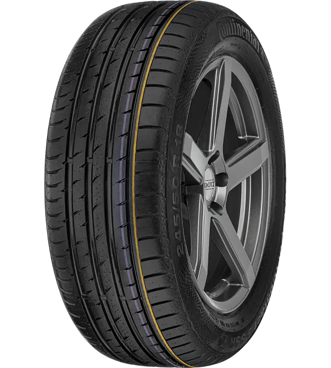 Continental ContiSportContact 3 205/45 R17 84 W RUN ON FLAT *