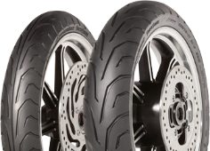 Nahaufnahme der Lauffläche Dunlop Arrowmax Streetsmart 160/70 B17 73 V Hinten TL M/C