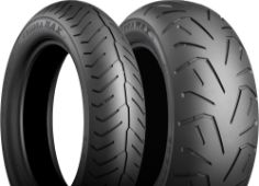 Nahaufnahme der Lauffläche Bridgestone Exedra Max 190/60 R17 78 V Hinten TL M/C